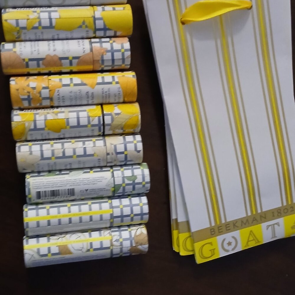 Beekman 1802 the GOAT 9 piece Lip Balm Collection